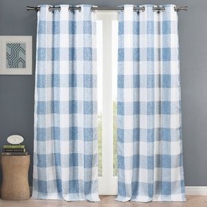 Blackout Grommet Pair Panel Window Curtain 2-Piece
